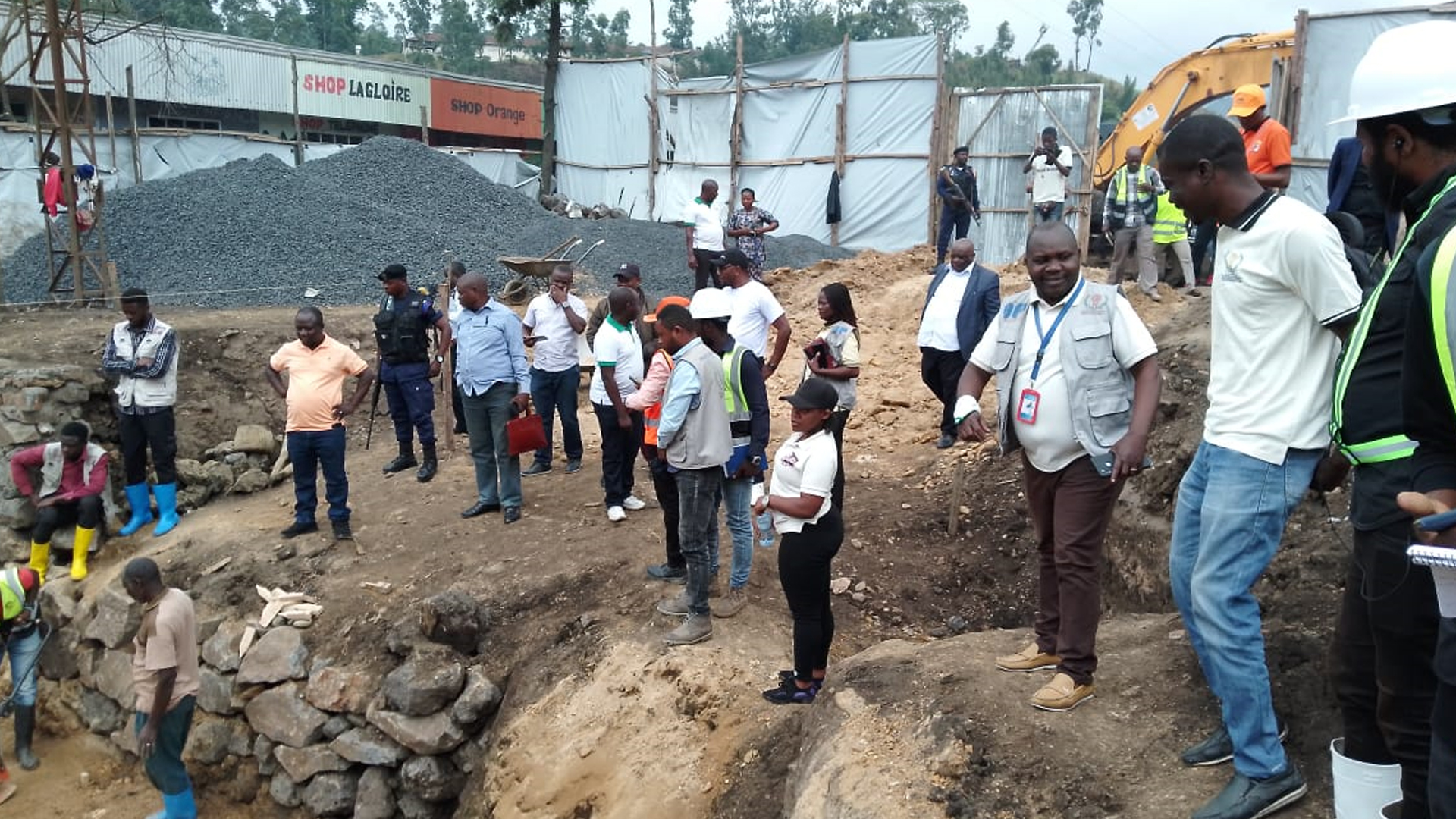 Route: Début de la construction du tronçon de la route Goma-Kalehe